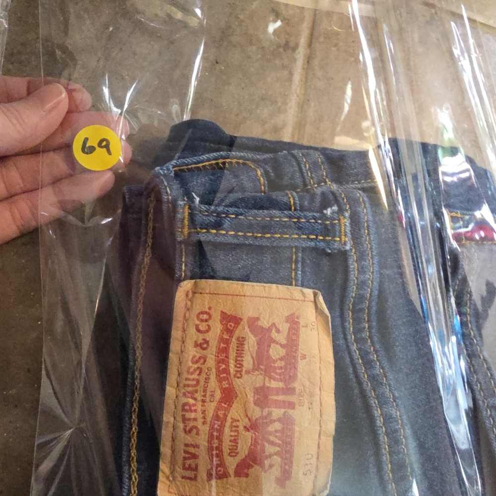 Levi's 510 Jeans 16 Boys Youth Skinny Stretch Dark Wash Blue - Picture 10 of 10
